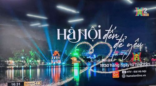 Công ty DTV phát sóng kênh truyền hình H2 độ phân giải 4K  trên hệ thống truyền hình  DVB-T2