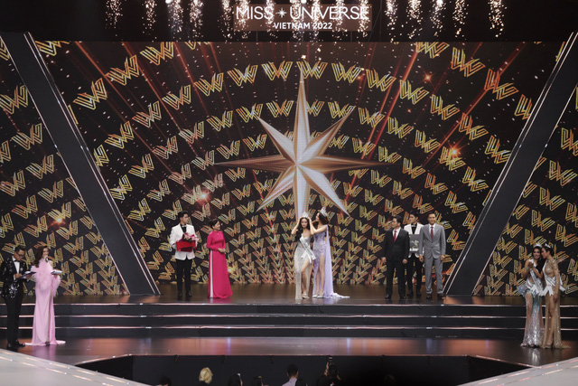 Khoảnh khắc Ngọc Châu đăng quang Hoa hậu Hoàn vũ Việt Nam 2022 - Ảnh 3.