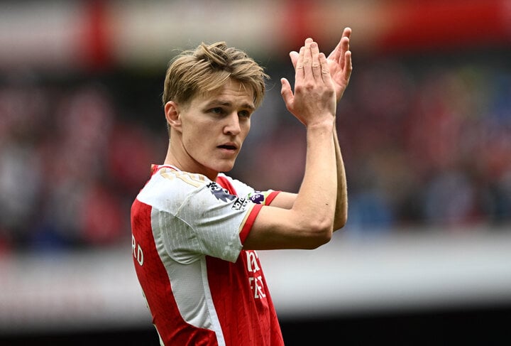 Đội trưởng của ĐTQG Na Uy và CLB Arsenal - Martin Odegaard - được định giá 115 triệu bảng.