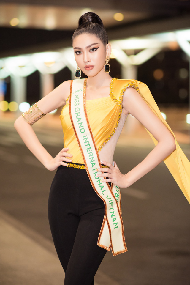 Á hậu Ngọc Thảo chính thức lên đường dự thi Miss Grand International - Ảnh 7.