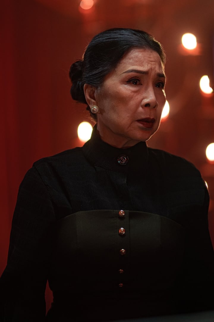 "Hạnh phúc máu" đánh dấu sự trở lại của NSND Kim Xuân với màn ảnh rộng.
