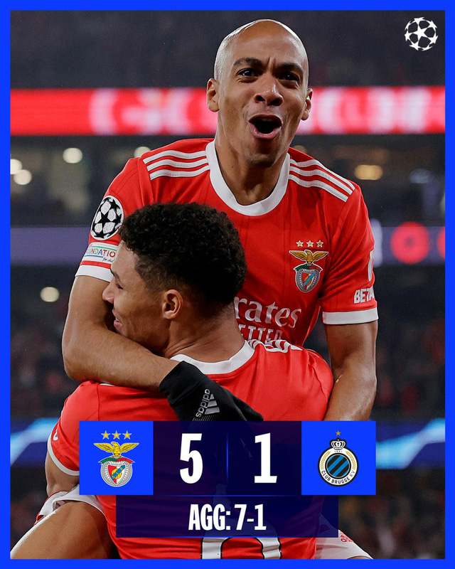 Kết quả lượt về vòng 1/8 UEFA Champions League sáng 8/3: Chelsea, Benfica vào tứ kết   - Ảnh 3.
