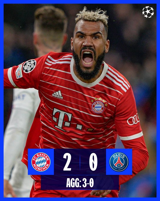 Bayern Munich và AC Milan vào tứ kết UEFA Champions League   - Ảnh 1.