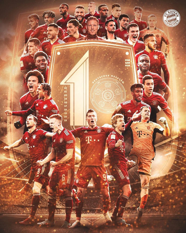 Bayern Munich lần thứ 10 liên tiếp vô địch Bundesliga - Ảnh 4.