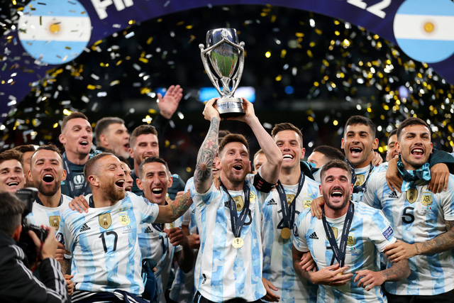 Messi lập cú đúp kiến tạo, Argentina thắng dễ Italia để giành Siêu cúp liên lục địa - Ảnh 3.