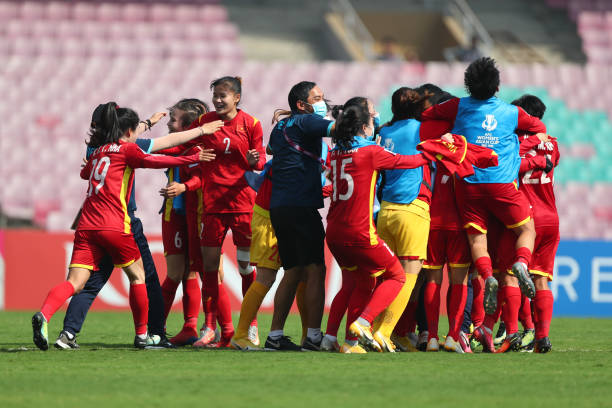ẢNH: ĐT nữ Việt Nam giành tấm vé lịch sử tham dự World Cup 2023 - Ảnh 15.