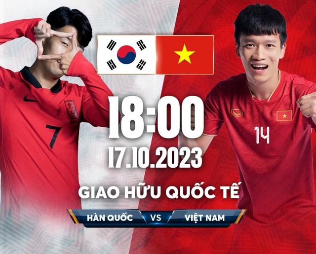 ĐT Hàn Quốc vs ĐT Việt Nam: 18h00 hôm nay trực tiếp trên VTV5 và ứng dụng VTVGo   - Ảnh 1.