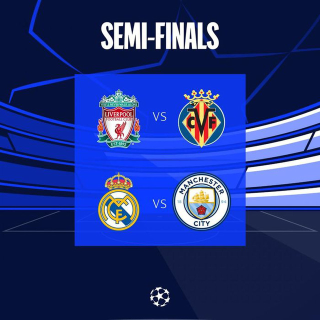 Xác định 2 cặp đấu vòng bán kết UEFA Champions League 2021/22 - Ảnh 3.