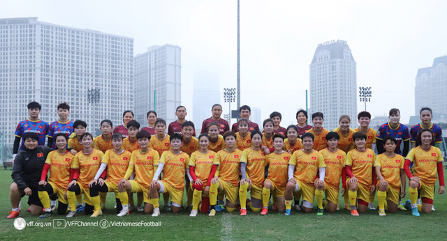 ĐT nữ Việt Nam tăng cường độ tập luyện chuẩn bị Vòng loại thứ nhất Olympic 2024 - Ảnh 2.