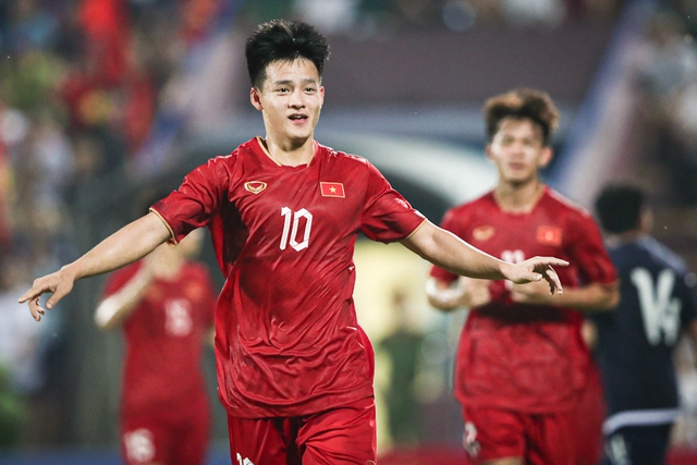 Thắng U23 Guam 6-0, U23 Việt Nam khởi đầu suôn sẻ tại Vòng loại châu Á - Ảnh 5.
