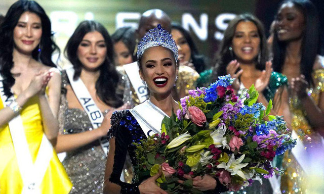 Người đẹp Mỹ đăng quang Hoa hậu Hoàn vũ thế giới 2022 - Ảnh 1.