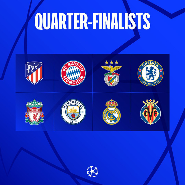 Hôm nay bốc thăm tứ kết Champions League - Ảnh 1.