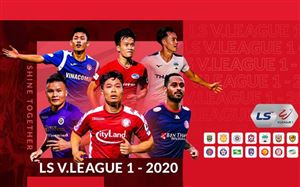 Kết quả, BXH LS V.League 1-2020 ngày 25/10: Hấp dẫn cuộc đua vô địch và trụ hạng