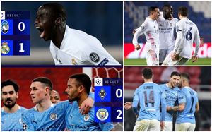 Kết quả vòng 1/8 Champions League hôm nay: Real Madrid và Man City giành chiến thắng