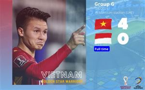 Bảng G vòng loại World Cup 2022: ĐT Việt Nam vững vàng ngôi đầu, ĐT Thái Lan bị loại