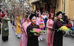 Tết Việt – Tết Phố 2023 tại Phố cổ Hà Nội tái hiện lại nhiều nghi lễ Tết cổ truyền