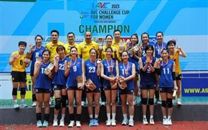Thắng kịch tính Indonesia, ĐT bóng chuyền nữ Việt Nam vô địch AVC Challenge Cup 2023