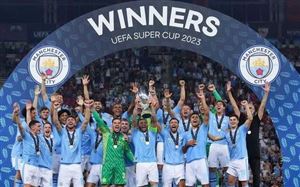 Manchester City giành Siêu cúp châu Âu