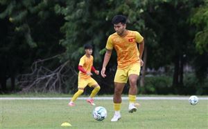 ĐT U23 Việt Nam tích cực chuẩn bị cho trận bán kết với ĐT U23 Malaysia