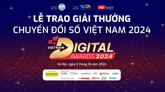 Vinh danh đơn vị, giải pháp chuyển đổi số xuất sắc nhất năm 2024