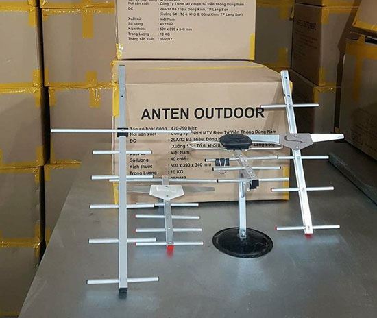 Ba mẫu anten giá dưới 50.000 đồng thu truyền hình số DVB-T2 tốt nhất