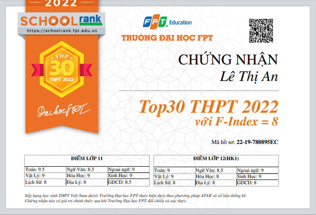 Mở trang tra cứu xếp hạng kết quả THPT 2022 cho các sĩ tử - Ảnh 2.