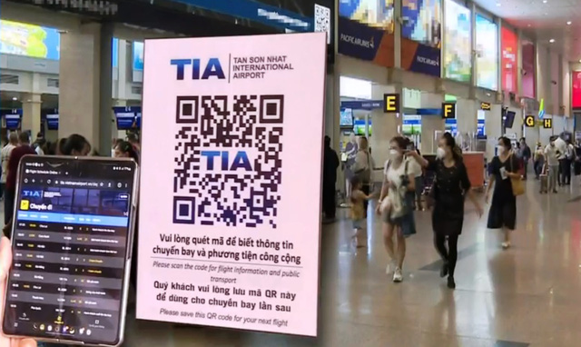 Tra cứu thông tin chuyến bay bằng QR Code - Ảnh 1.