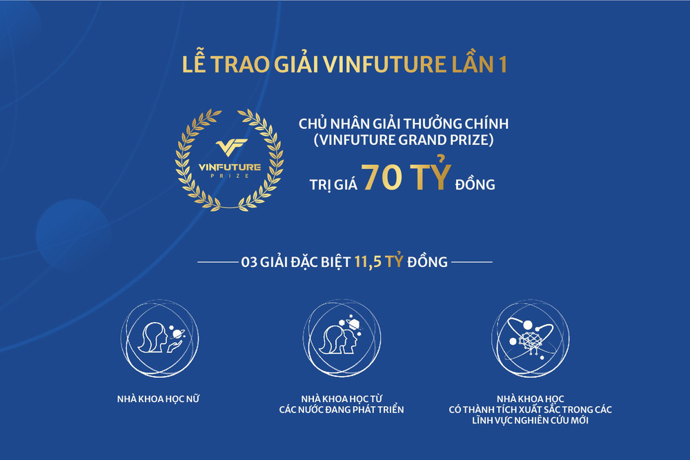 VinFuture: Giải thưởng triệu đô, định danh khoa học Việt - Ảnh 1.