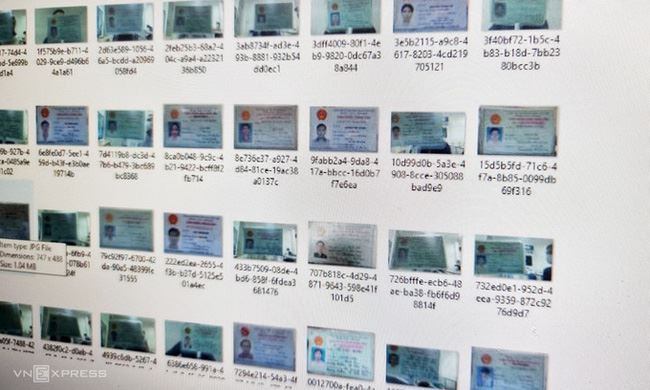 Hàng nghìn chứng minh nhân dân của người Việt bị rao bán trên mạng