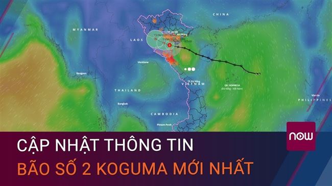 Bão số 2 suy yếu thành áp thấp nhiệt đới, dự báo mưa lớn bao trùm Bắc Bộ, Thanh Hoá và Nghệ An