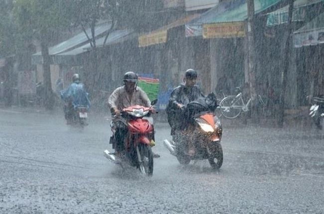 Từ ngày 16-17/9, khu vực Tây Bắc, Việt Bắc mưa dông, cục bộ có mưa rất to