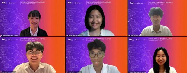 Học sinh Việt Nam giành giải Nhất cuộc thi Thử thách Thương mại Quốc tế FedEx/JA