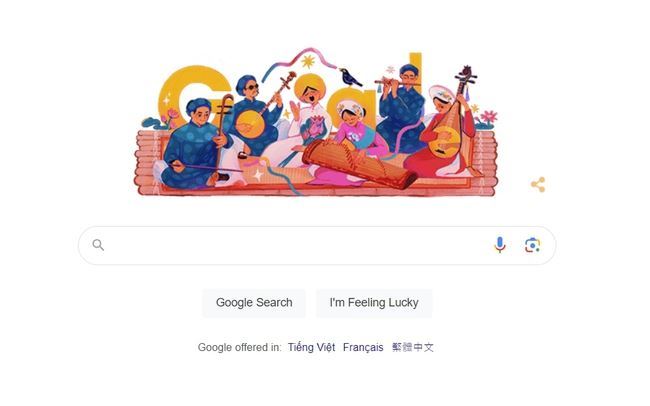 Google tôn vinh nghệ thuật Đờn ca tài tử