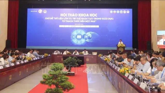 Thúc đẩy ứng dụng trí tuệ nhân tạo trong giáo dục